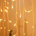 Kurtyna Świąteczna 200LED 5m 2000K + 6000K Flash IP44 Biały EKSW2740 Eko-Light