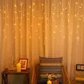 Kurtyna Świąteczna 200LED 5m 2000K + 6000K Flash IP44 Biały EKSW2740 Eko-Light