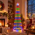Choinka LED 1,8m 269LED 2700K + RGB IP44 Zielony EKSW2899 Eko-Light