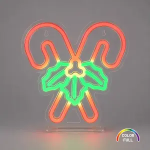 Neon Candy Cane USB-A EKSW2929 Eko-Light