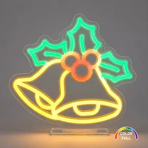 Neon Jingle Bells USB-A EKSW2930 Eko-Light