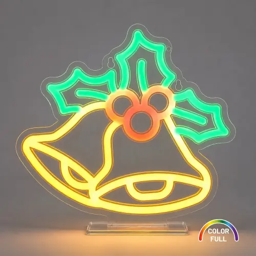 Neon Jingle Bells USB-A EKSW2930 Eko-Light