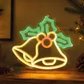 Neon Jingle Bells USB-A EKSW2930 Eko-Light