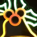 Neon Jingle Bells USB-A EKSW2930 Eko-Light