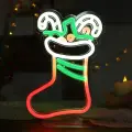 Neon Christmas Socking USB-A EKSW2931 Eko-Light
