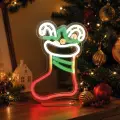 Neon Christmas Socking USB-A EKSW2931 Eko-Light