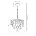 Żyrandol Charlize 4xE14 ML0190 Milagro