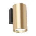 Kinkiet Genesis 1xGU10 Czarno-Złoty ML2904 Milagro