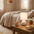 Lampka nocna Sabrina 1xE14 Biały ML2769 Milagro