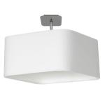 Lampa podsufitowa NAPOLI WHITE/CHROME 1xE27 | ML6361 Milagro