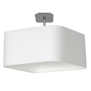 Lampa podsufitowa NAPOLI WHITE/CHROME 1xE27 | ML6361 Milagro