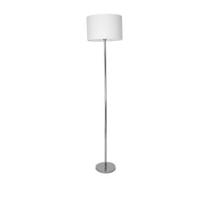 Lampa stojąca CASINO WHITE/CHROME 1xE27 | ML6376 Milagro