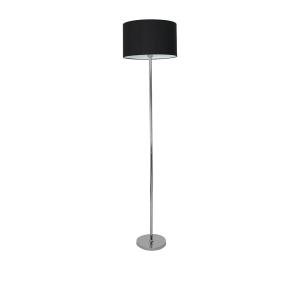 Lampa stojąca CASINO BLACK/CHROME 1xE27 | ML6382 Milagro