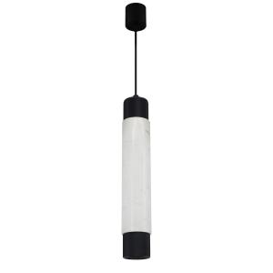 Lampa wisząca MARBLE WHITE/BLACK 1xGU10 | ML6341 Milagro