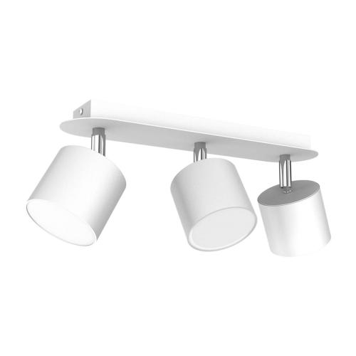 Lampa sufitowa DIXIE biała 3xGX53 ruchome reflektorki do sypialni MLP7596 Milagro