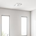 Lampa sufitowa DIXIE biała 3xGX53 ruchome reflektorki do sypialni MLP7596 Milagro