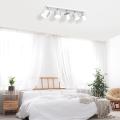 Lampa sufitowa DIXIE gwint 5xGX53 białe klosze do salonu MLP7598 Milagro