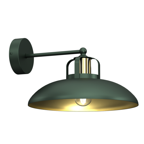Kinkiet FELIX GREEN/GOLD 1xE27 | MLP7707 Milagro